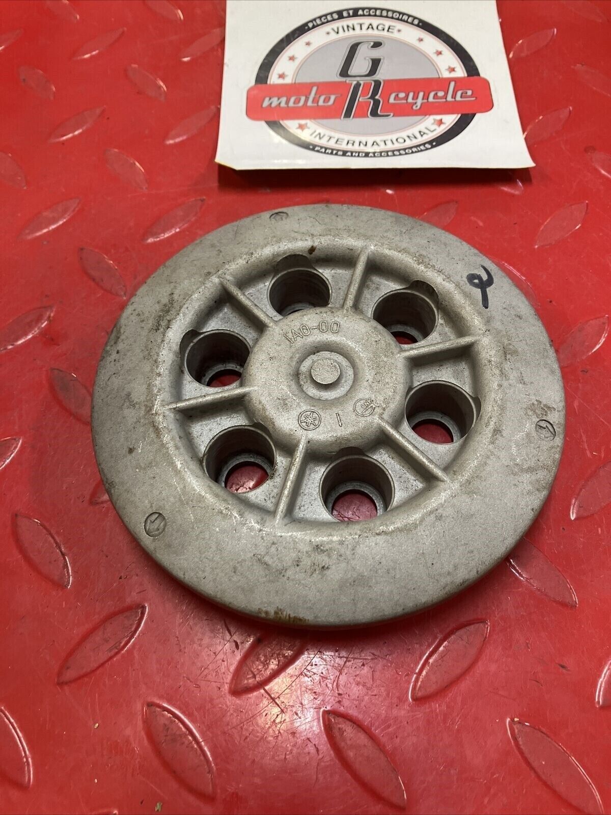Yamaha RD400 1977 clutch pressure plate 1976 1978 1979 2