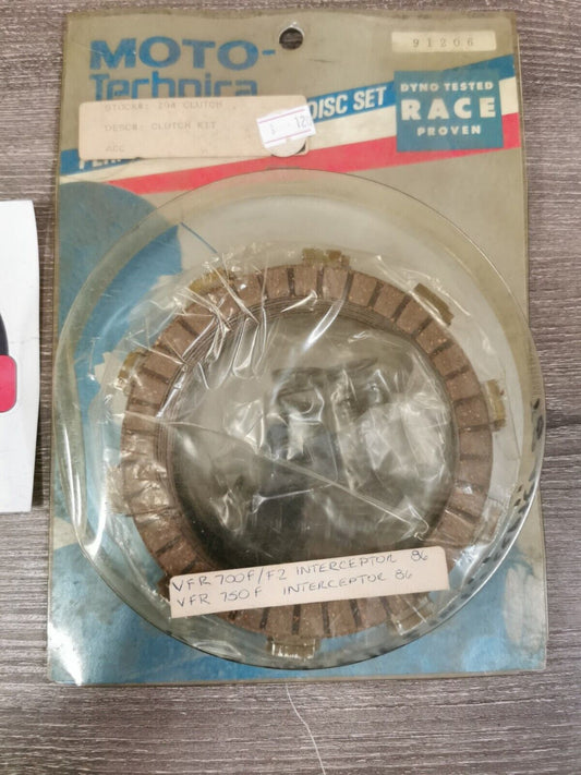 NOS MOTO-TECHNICA VFR700F VFR700F2 VFR750F 1986 CLUTCH DISC SPRING SET 91206 J25