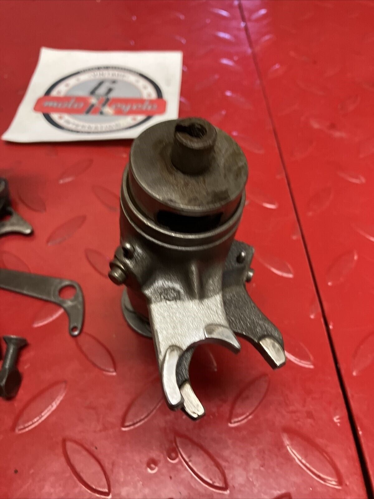 Suzuki RV90 1973 transmission gearshift gear shift forks drum 25311-12102
