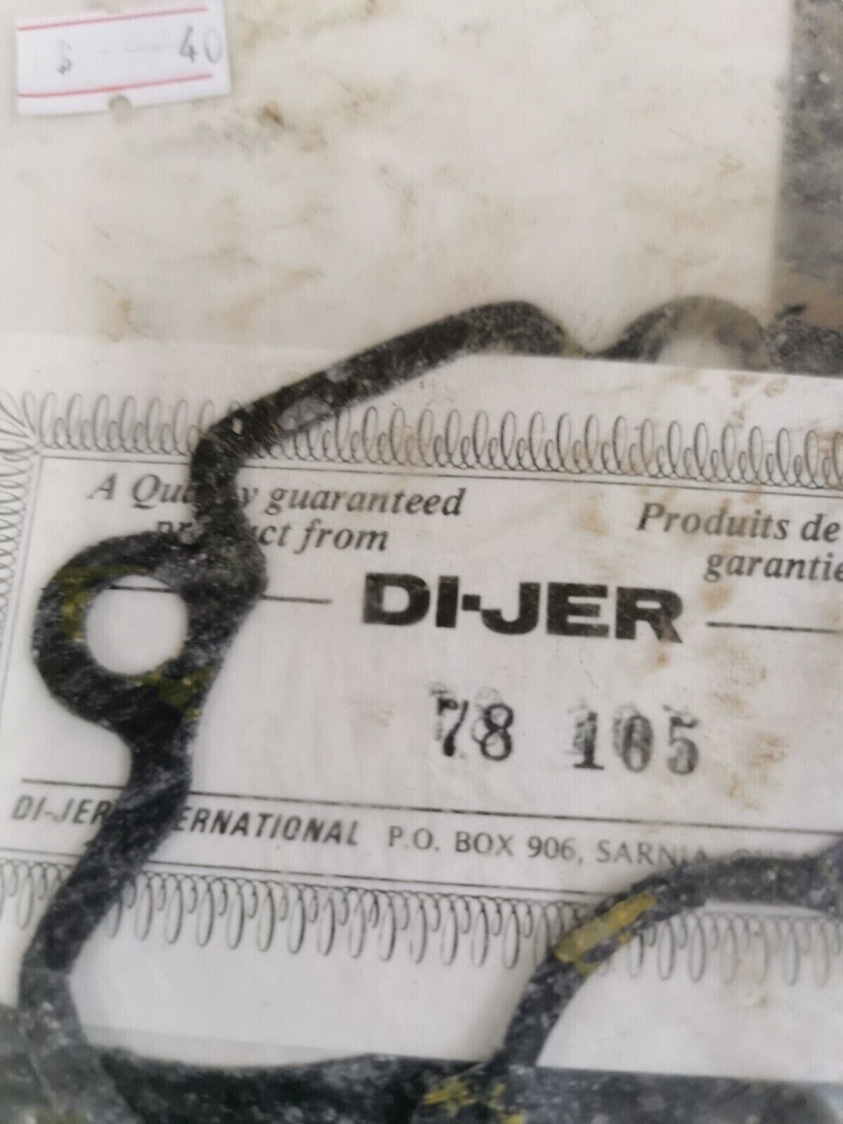 NOS DI-JER YAMAHA YLZ100 COMPLETE GASKET SET 78 105 J28