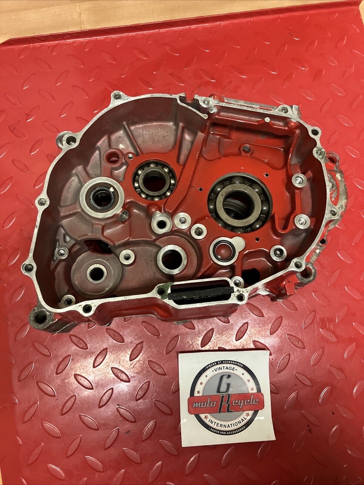 Honda XL350R 1986 Left right crankcase