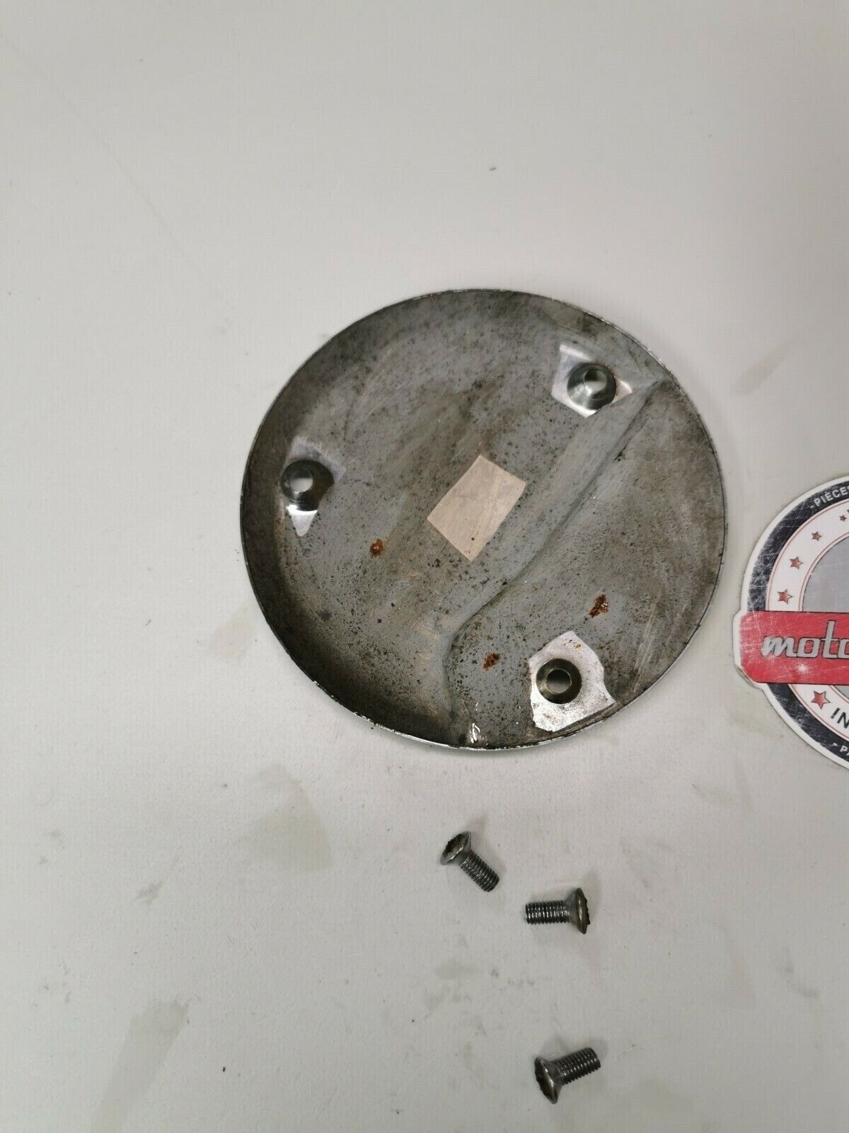 Honda CB750K 1974 right crankcase clutch adjustment adjust cover