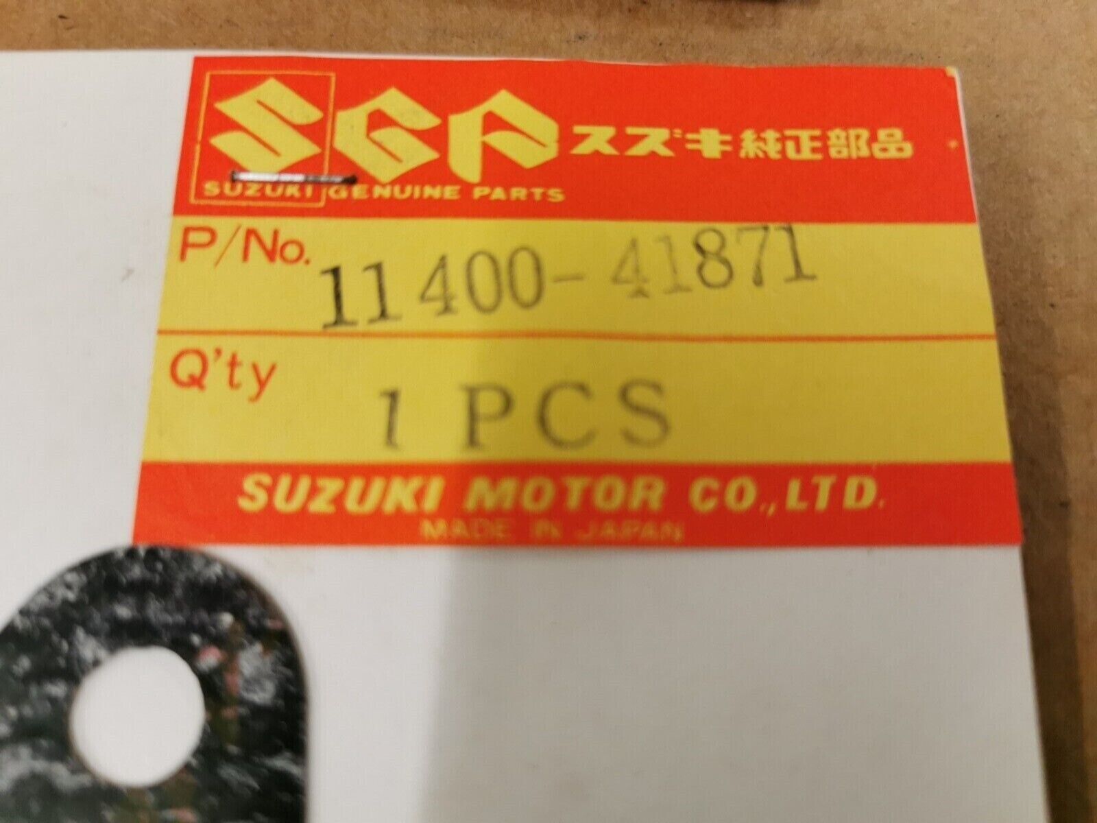 NOS SUZUKI RM100 GASKET KIT INCOMPLETE SET 11400-41871 J49