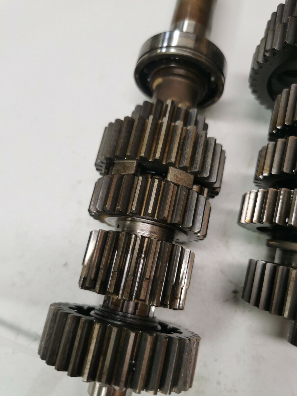 Honda CB750K 1974 transmission mainshaft countershaft main counter shaft gear