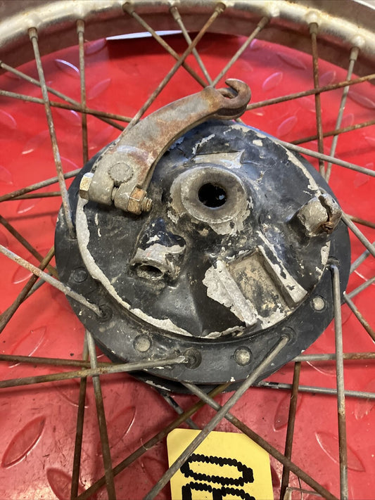 Yamaha YZ80 1979 front wheel hub rim spoke 462-25111-01-98 2