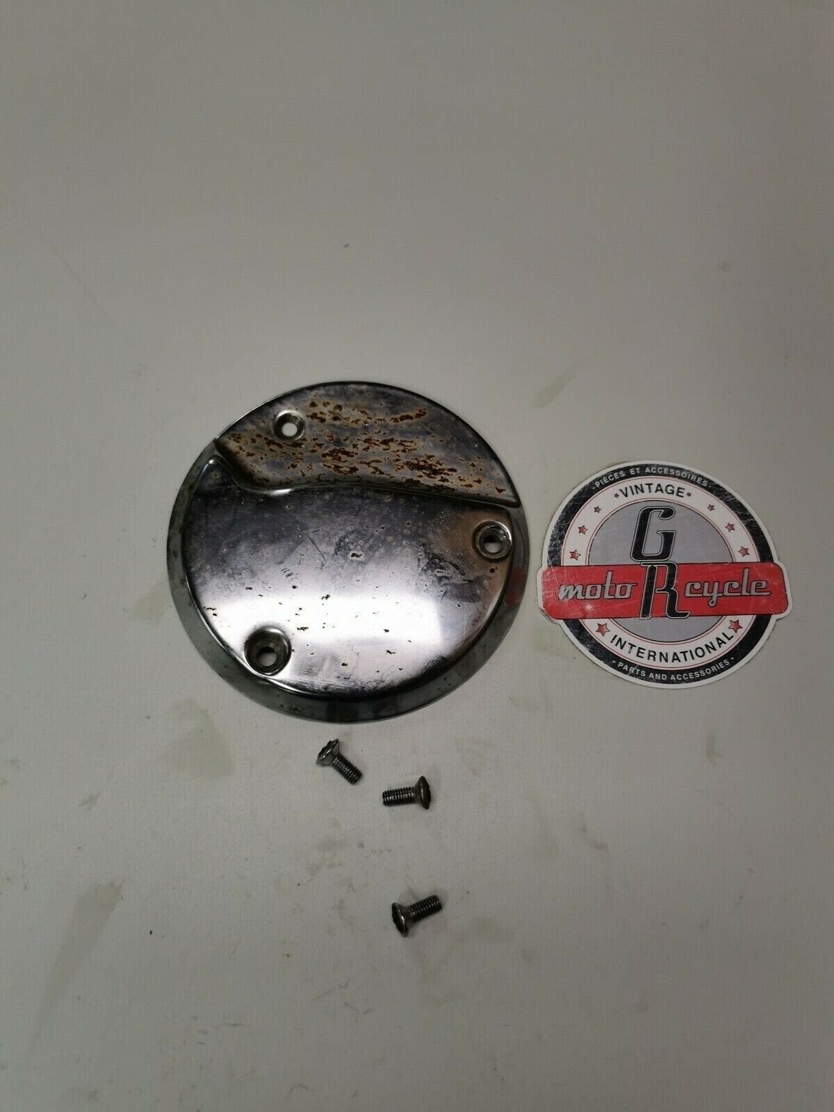 Honda CB750K 1974 right crankcase clutch adjustment adjust cover