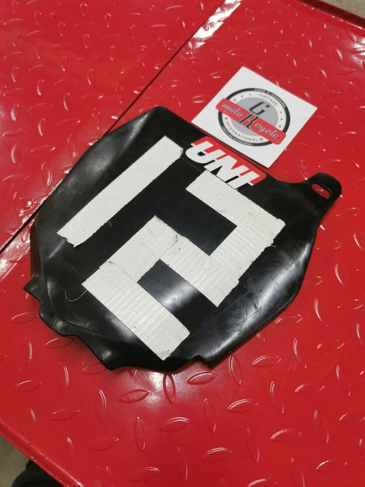 Suzuki RM250 2003 front number plate RM125 2001 2002 2004 2005 UFO