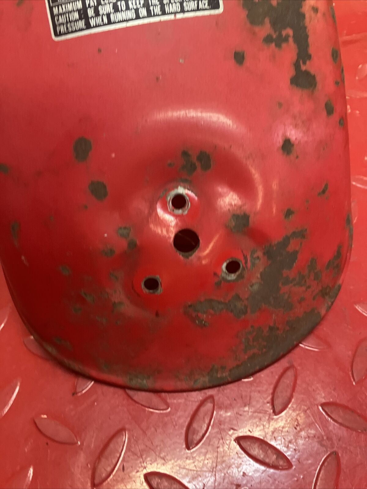 Suzuki RV90 1976 rear fender