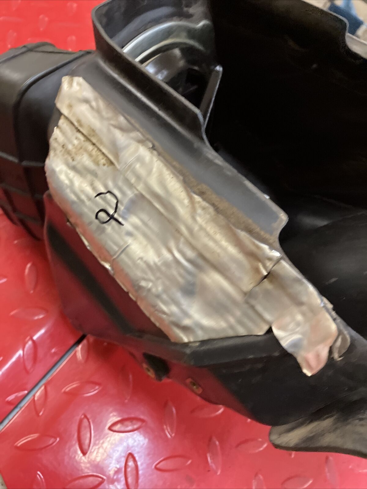 Honda CR250R 1988 airbox air box cleaner filter housing boot 2