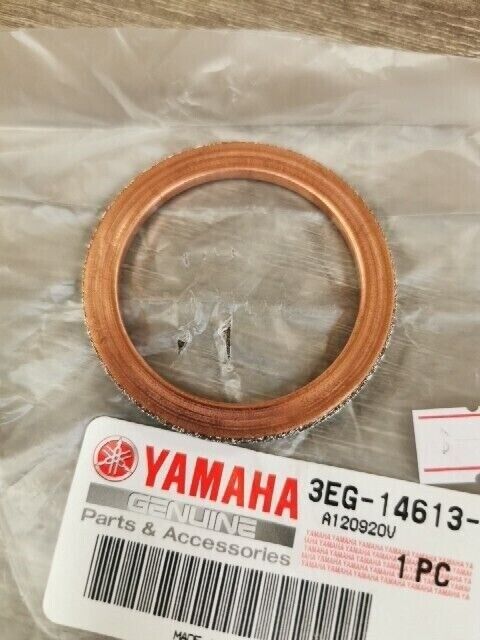 NOS YAMAHA XVS1100RC XV95CHB YXC700PFG GASKET EXHAUST PIPE 3EG-14613-00-00 Y112