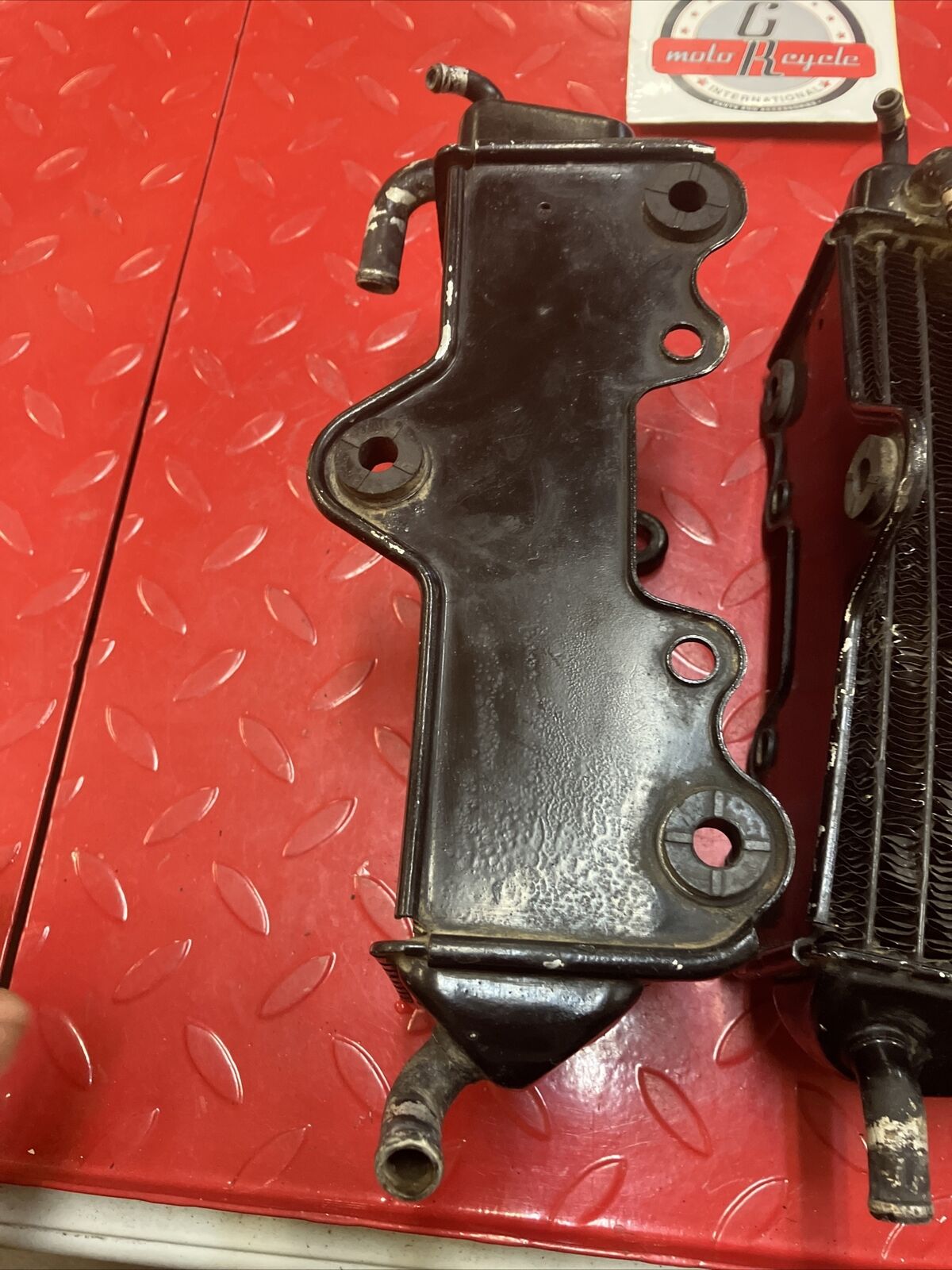 Honda CR250R 1986 Radiator left right 1987 19010-KS7-000 2