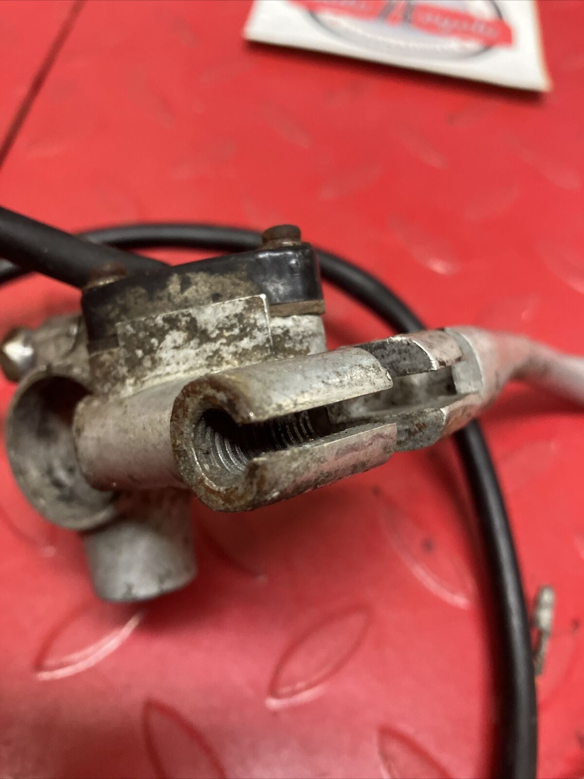 Suzuki RV90 1975 left and right handle clutch brake perch choke lever