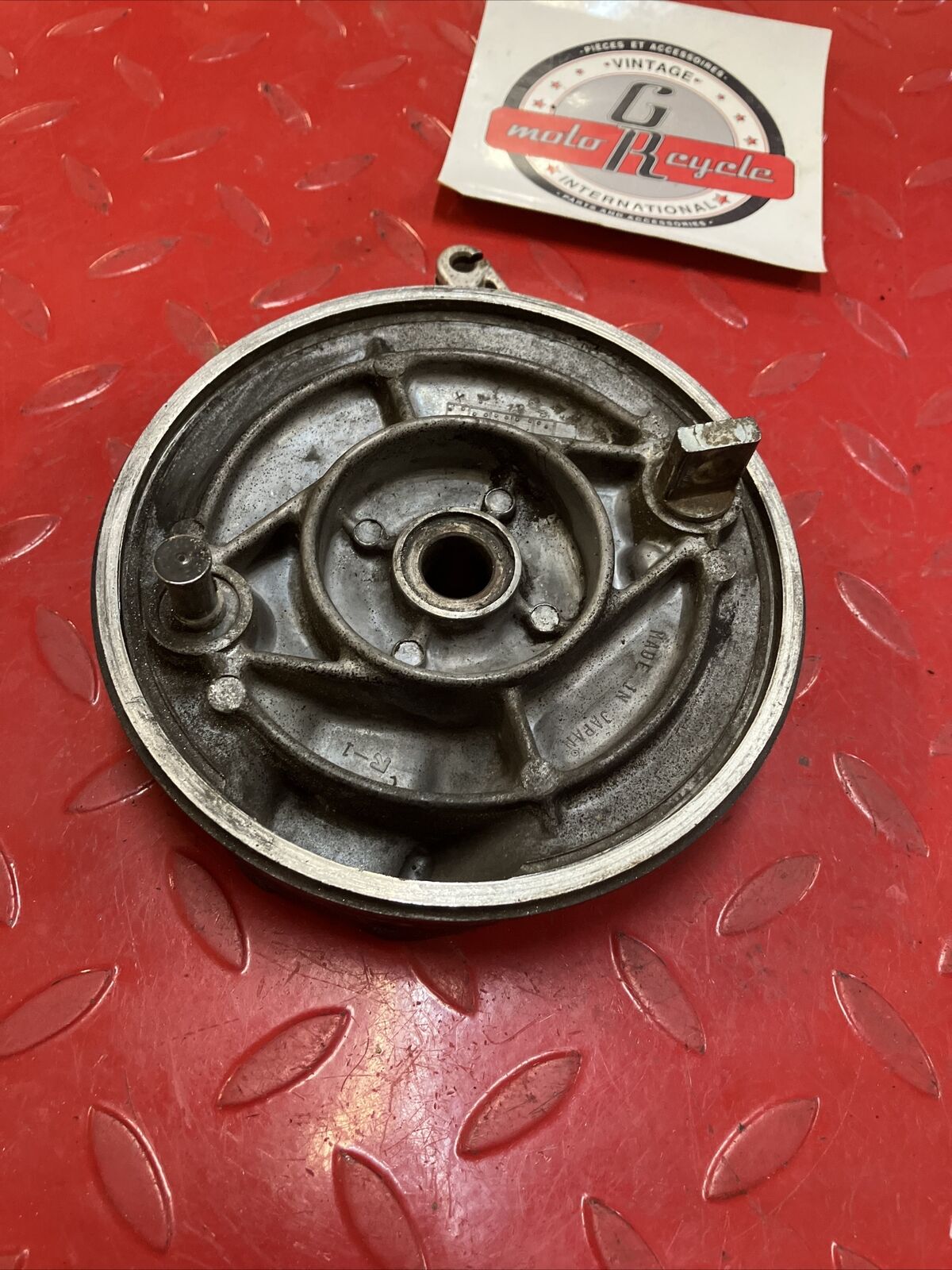 Suzuki RM125 1983 Front brake panel drum plate