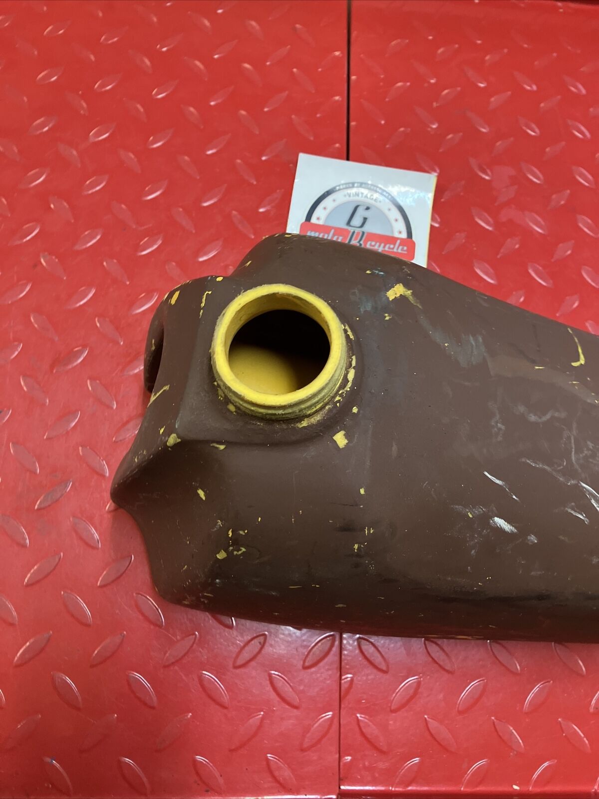 Suzuki RM125 1979 fuel tank gas petrol reservoir
