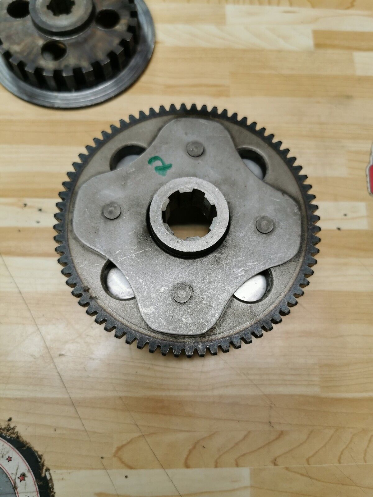 Honda XR80 1983 clutch basket hub pressure plate 22100-149-000 22121-115-010 2