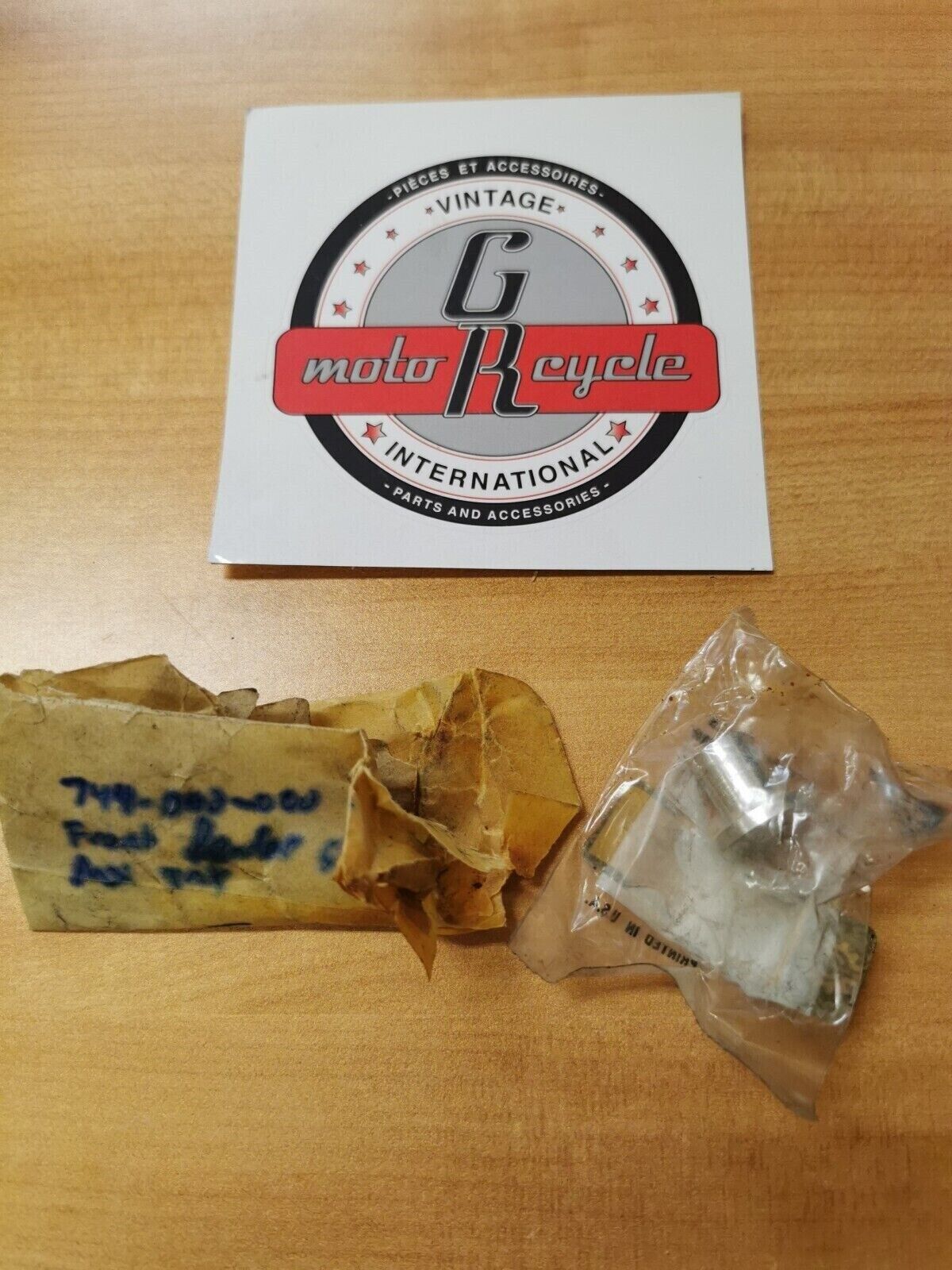 NOS CAN-AM TNT MX FRONT FENDER SPACER 744-002-000 CA4