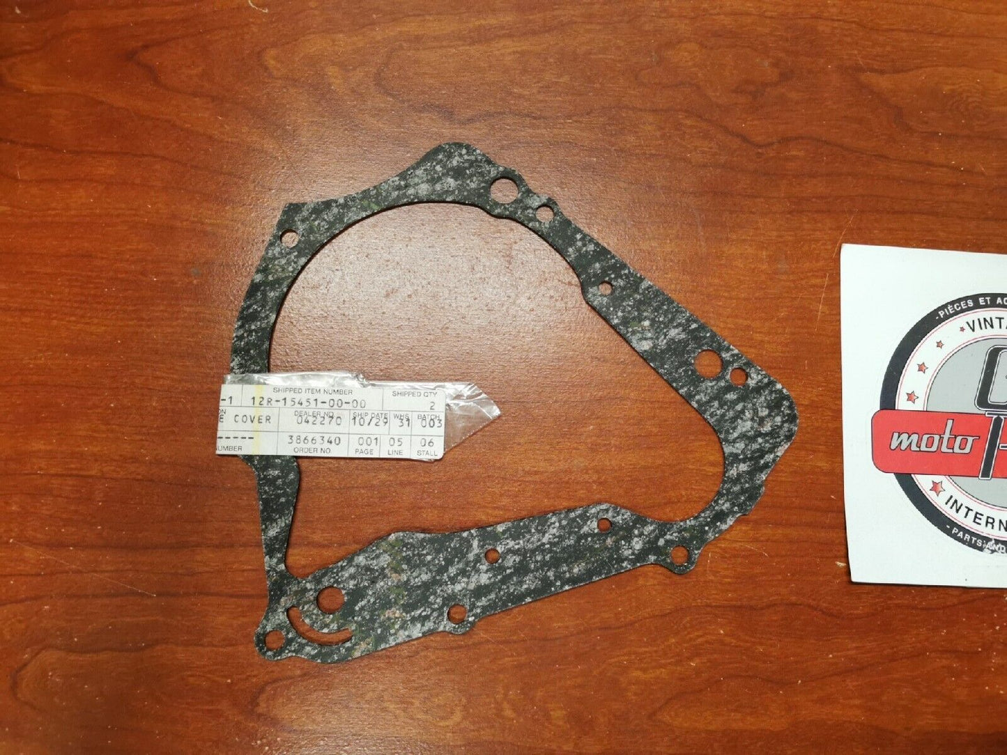 NOS Yamaha 1982 1983 XS400 CRANKCASE COVER GASKET SUB. 12R-15451-10-00 Y73