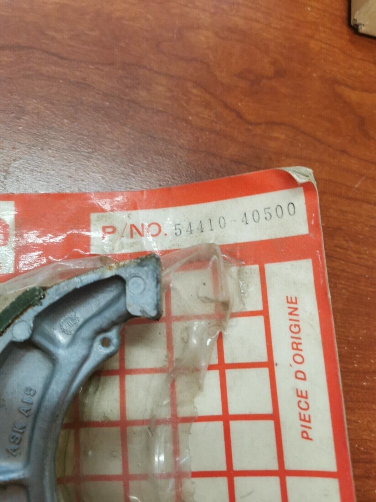 NOS Suzuki PE175 BRAKE SHOE 54410-40500 SUB. 54400-40840 S21