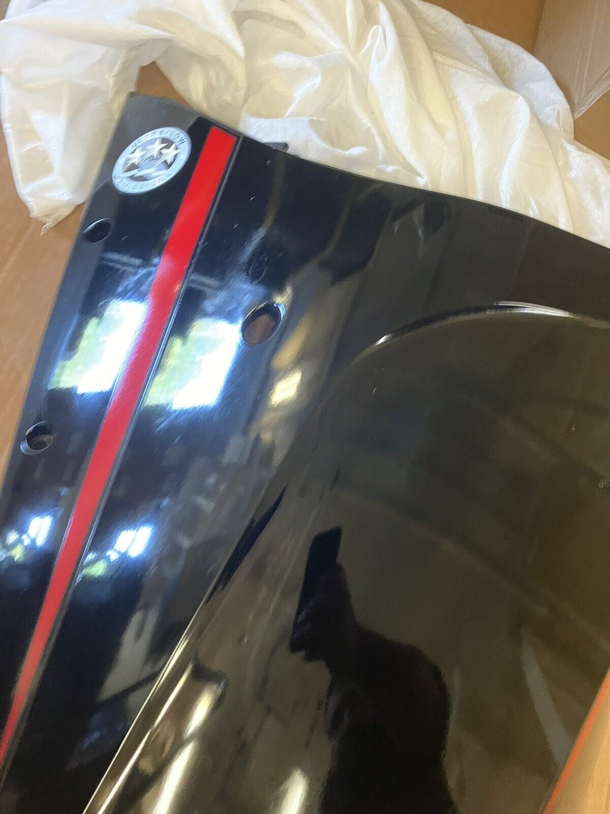 Mercury Engine motor Lower cowl set black and red 100-8m0142219