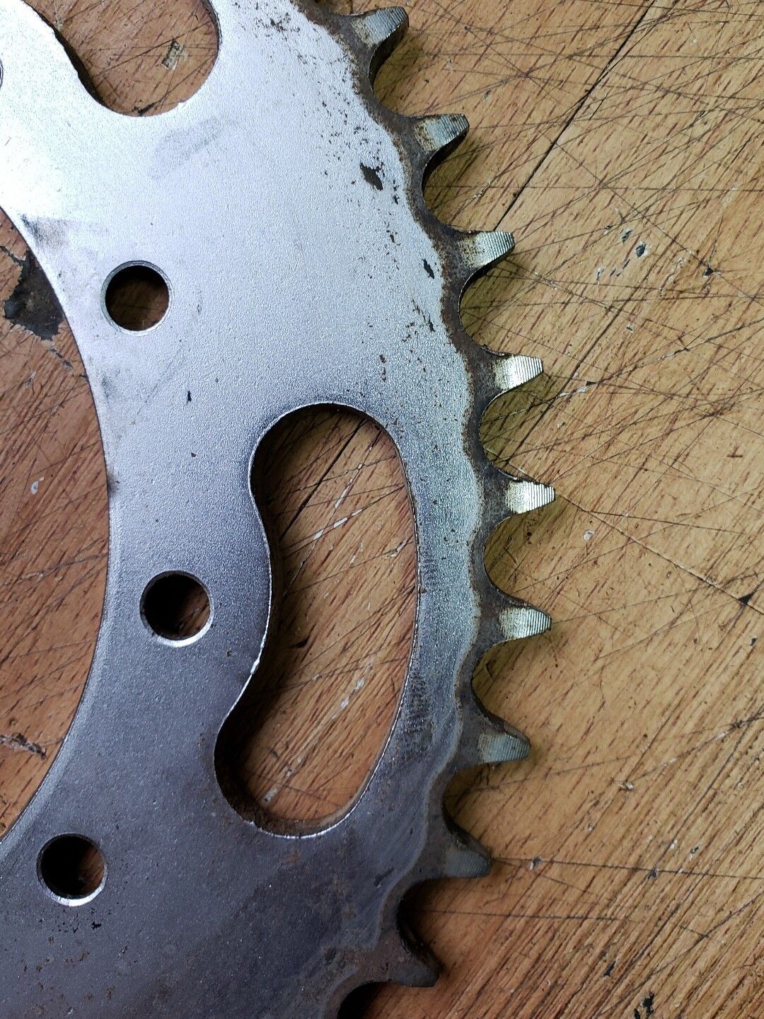 Honda XR200R 2001 rear sprocket final driven 47T XR200 1990 - 2002