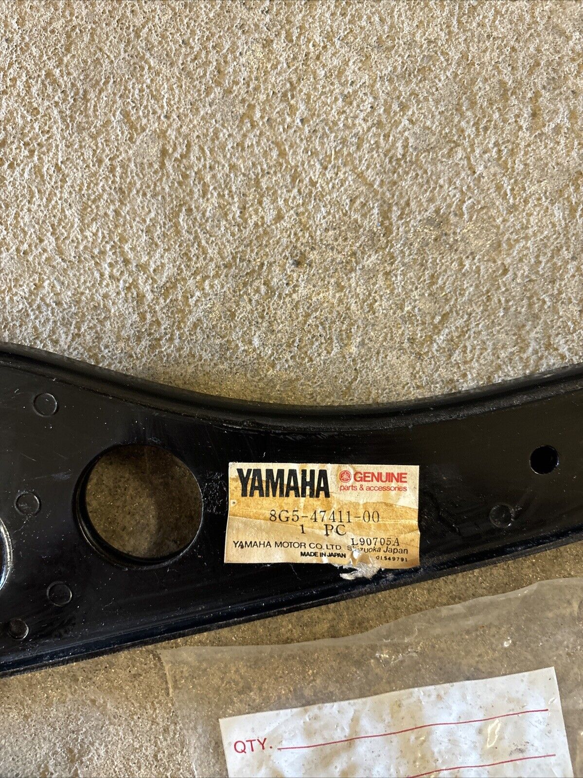 NOS Yamaha 1977 - 1981 ET250 79 - 81 83 ET300 SLIDING FRAME 8G5-47411-00-00 YB3