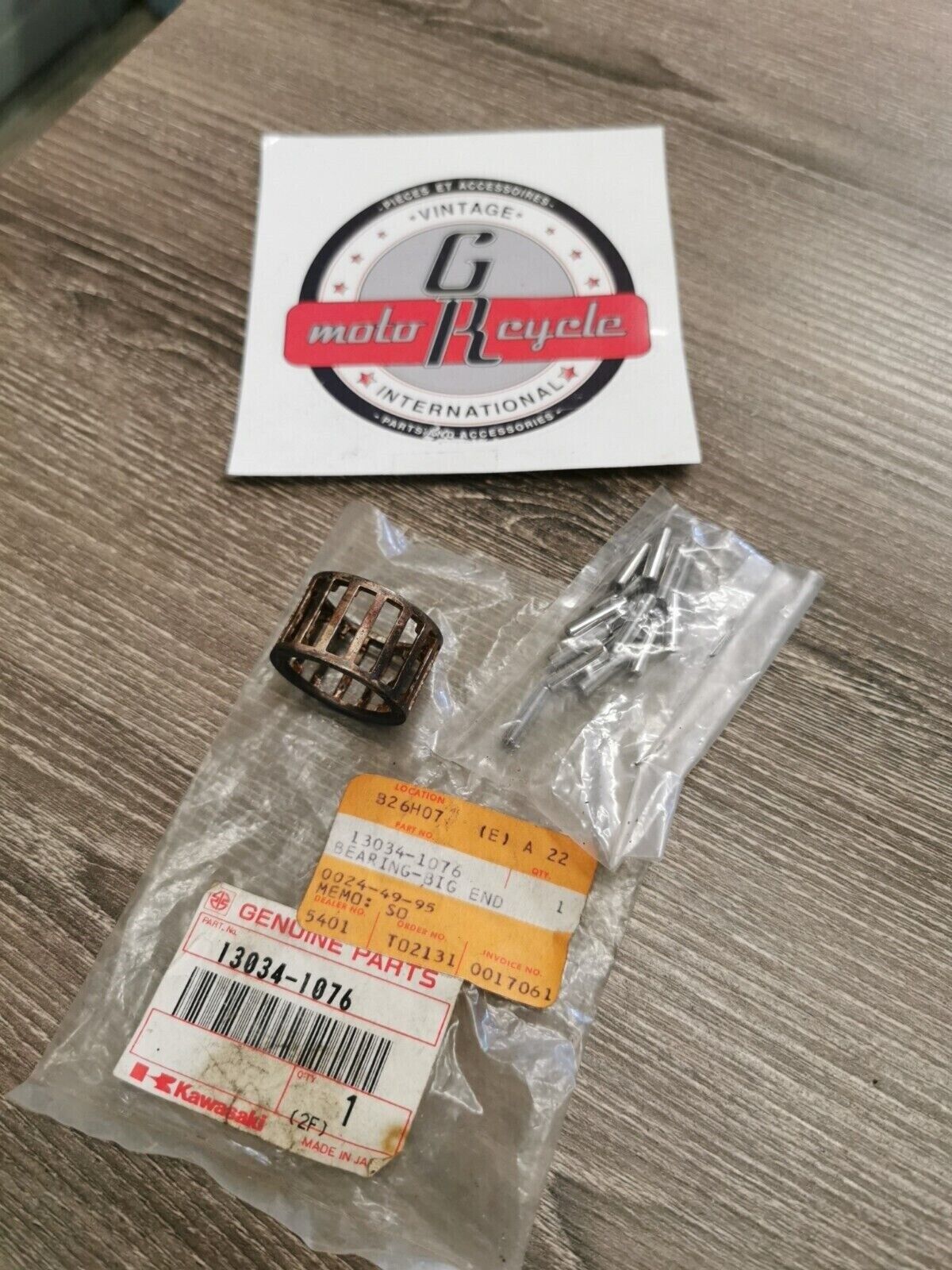 NOS KAWASAKI KX250 KDX250 1987 - 1994 BEARING BIG END 13034-1076 K29