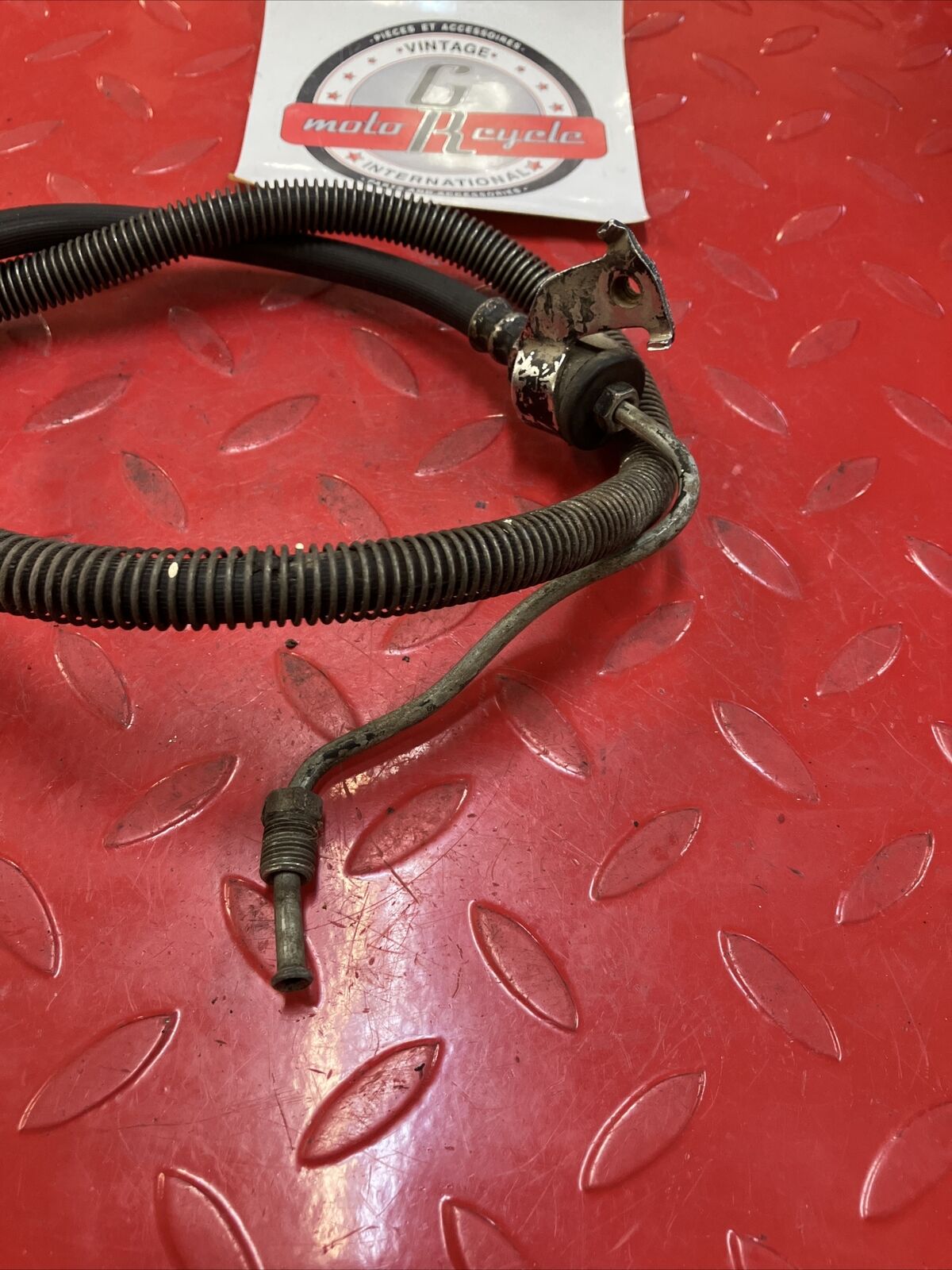 Yamaha RD400 1977 Front brake hose line pipe 1976