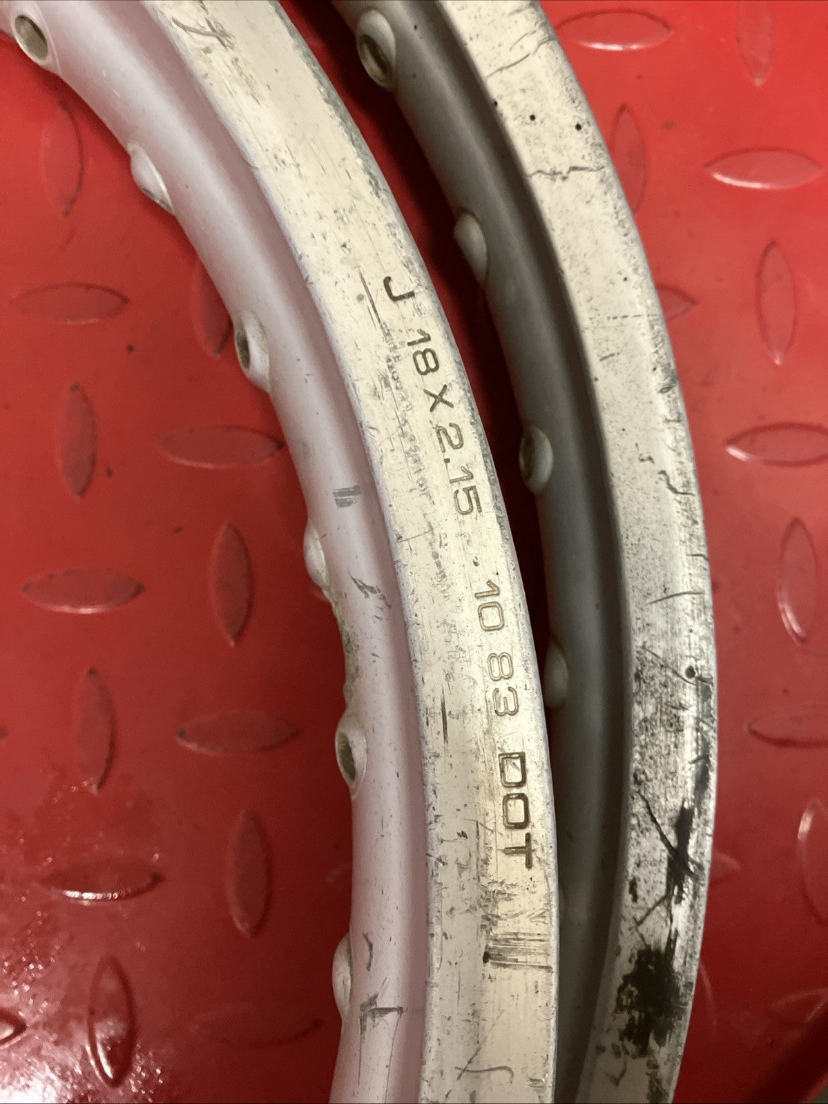 Honda CR250R 1984 Front rear back wheel rim CR500R