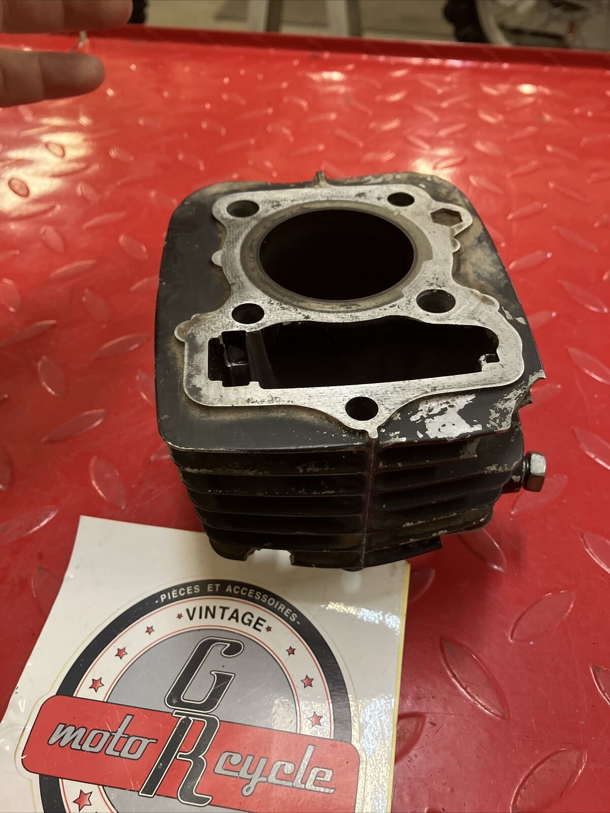 Honda XR80R 1986 cylinder jug barrel 47.5mm 1983 1984 1985 1987
