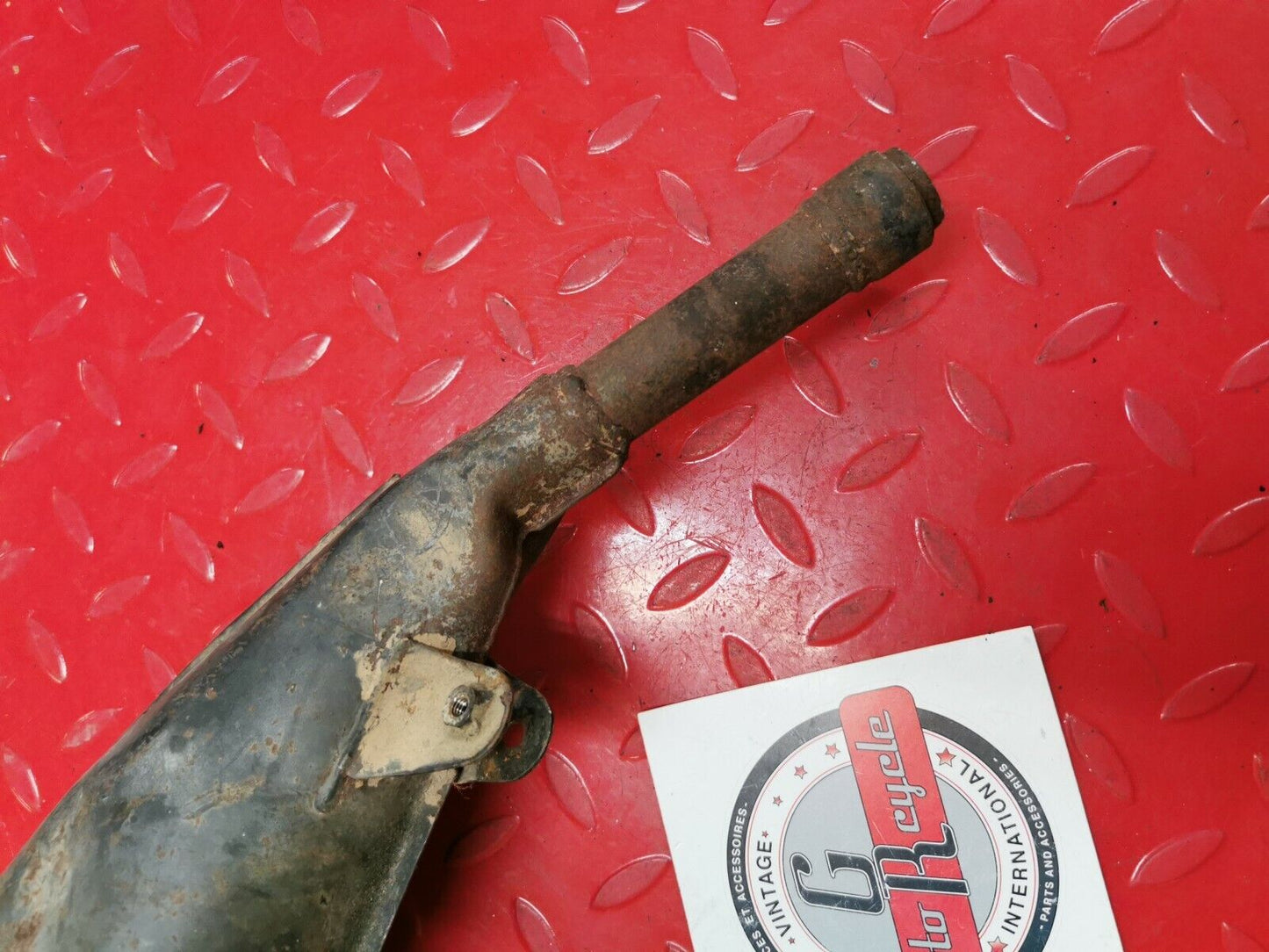 Honda CR125R 1987 1988 exhaust pipe head expansion chamber