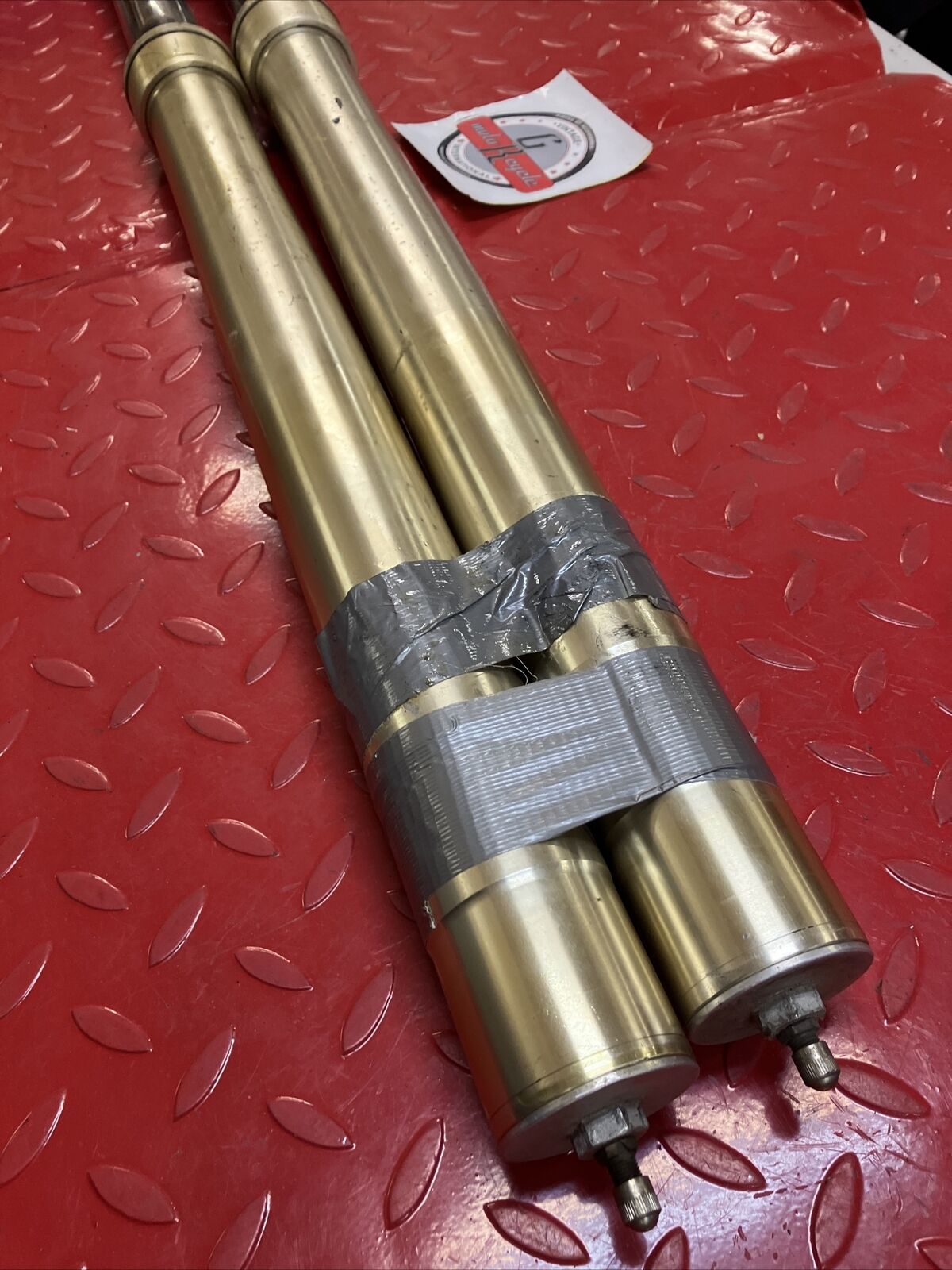 Honda CR250R 1990 front fork shock absorber suspension 51400-KZ3-771