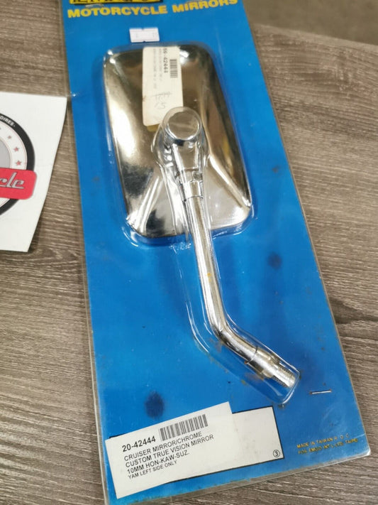 NOS EMIGO CRUISER MIRROR 10 MM CUSTOM TRUE VISION 20-42444 J22