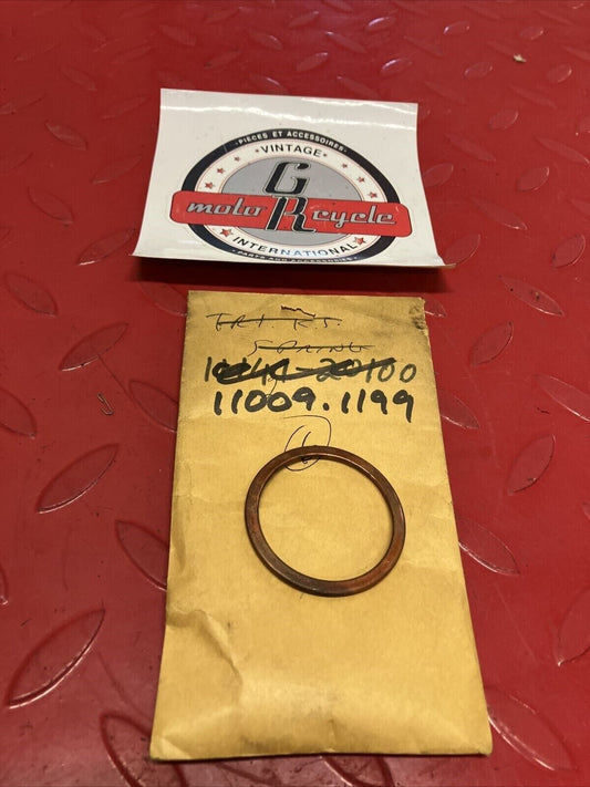 NOS KAWASAKI EXHAUST PIPE GASKET 11009-1199 K19