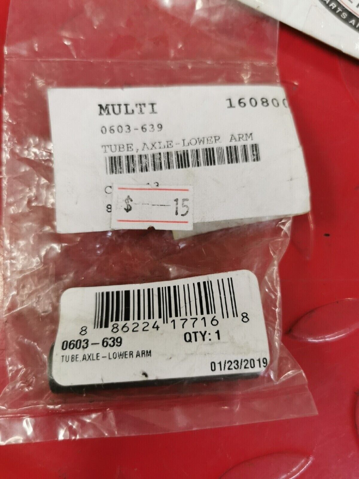 NOS Arctic Cat  TUBE AXLE 0603-639  A3
