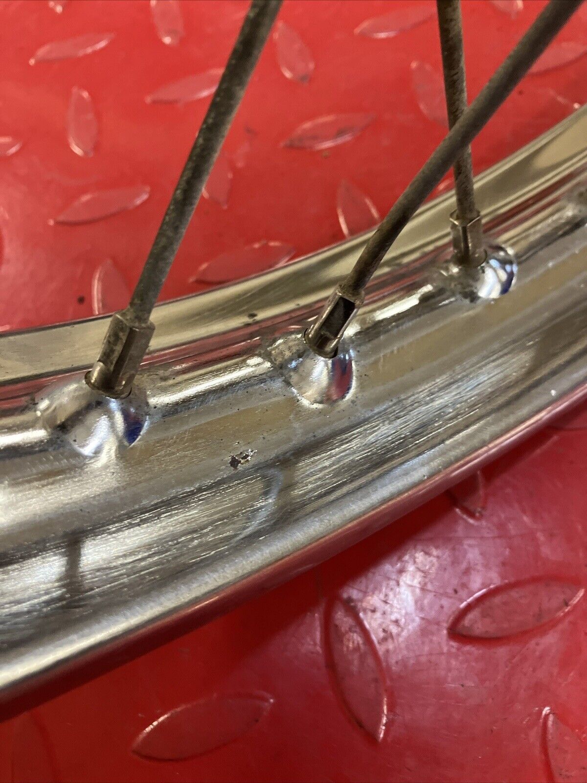 Kawasaki G5 1972 rear wheel rim