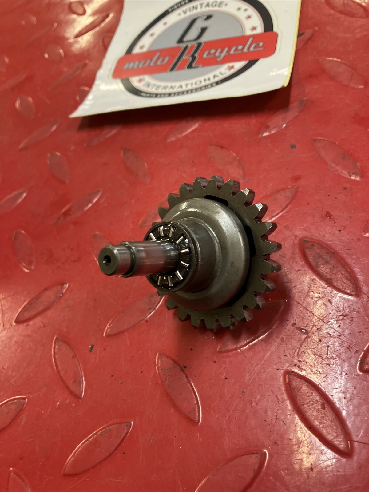 Suzuki RM125 1993 exhaust power valve governor gear