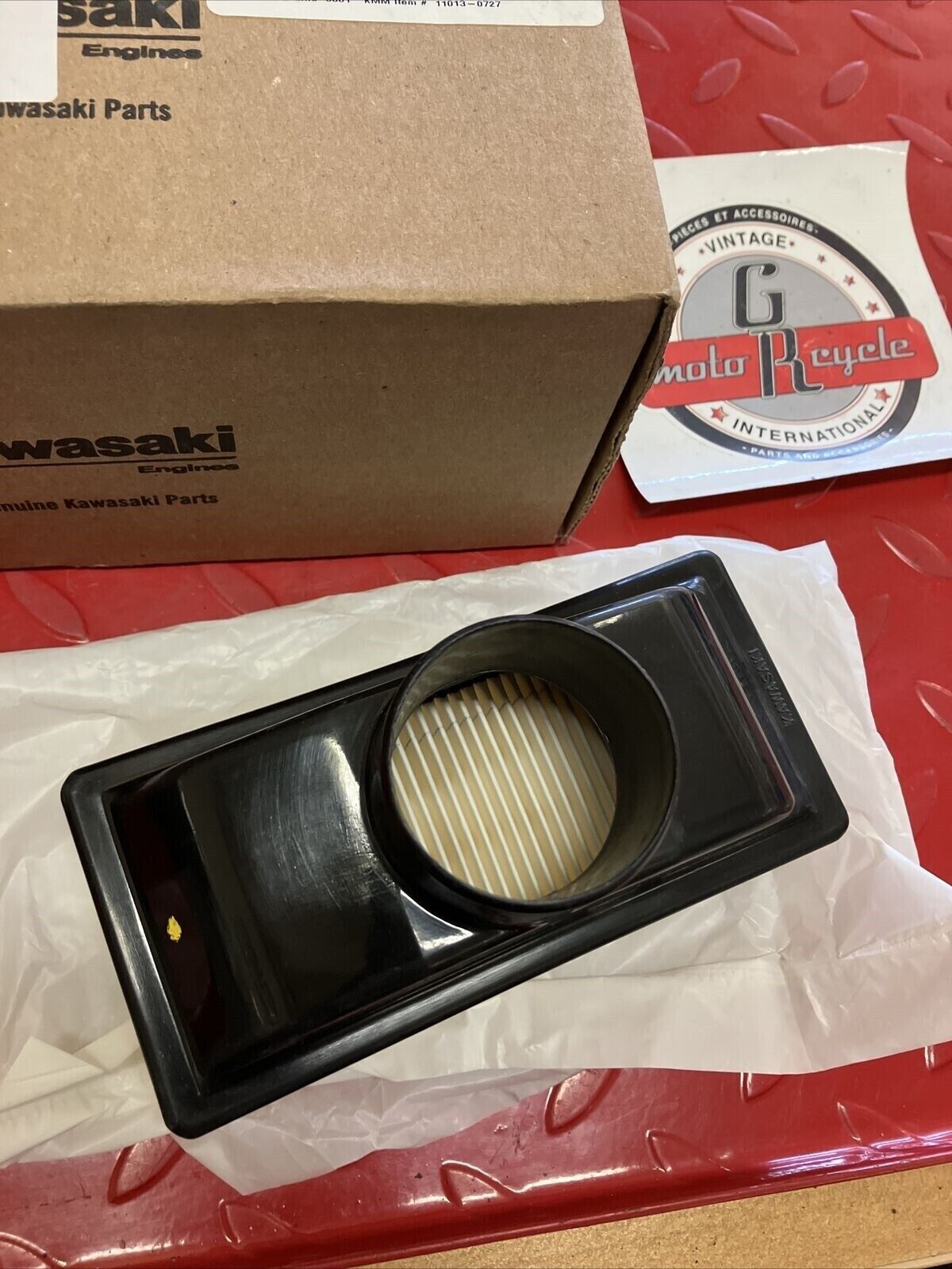 NOS KAWASAKI AIR FILTER 11013-0727 K16