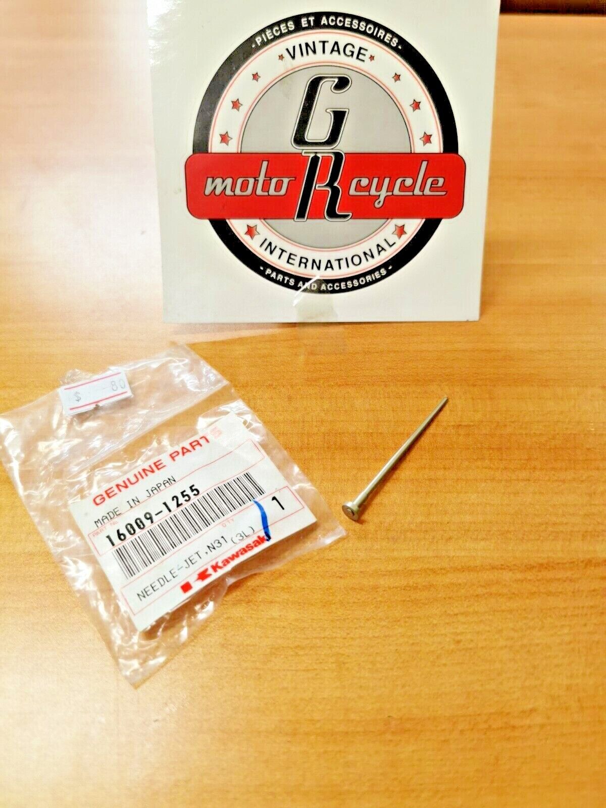 NOS KAWASAKI KLR250 1988 - 2005 NEEDLE JET 16009-1255 K7