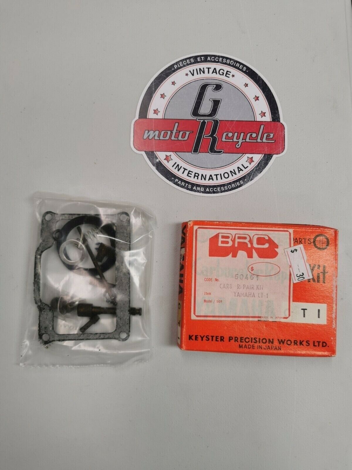 NOS Yamaha CT1 1969 - 1973 Keyster carburetor rebuild kit KY-0118 Y5
