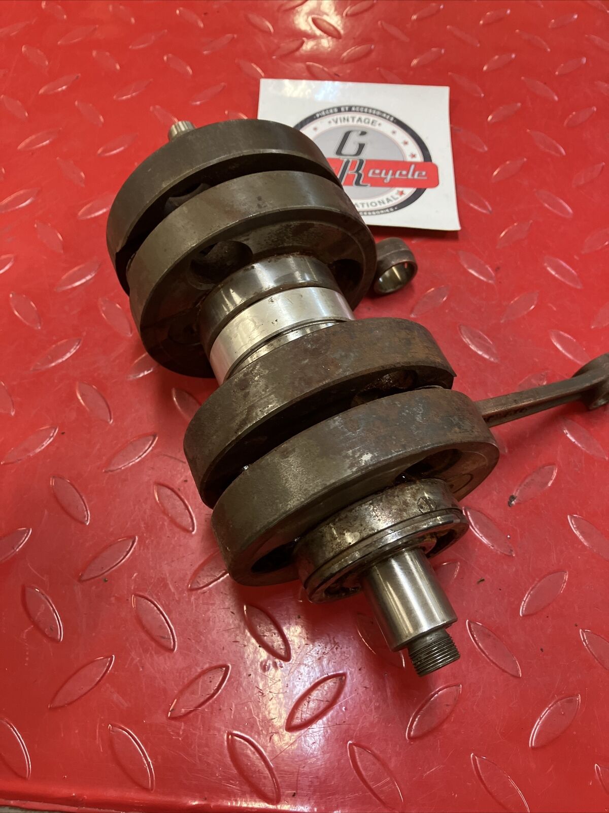 Yamaha RD400 1977 crankshaft assembly 1976 1978 1979