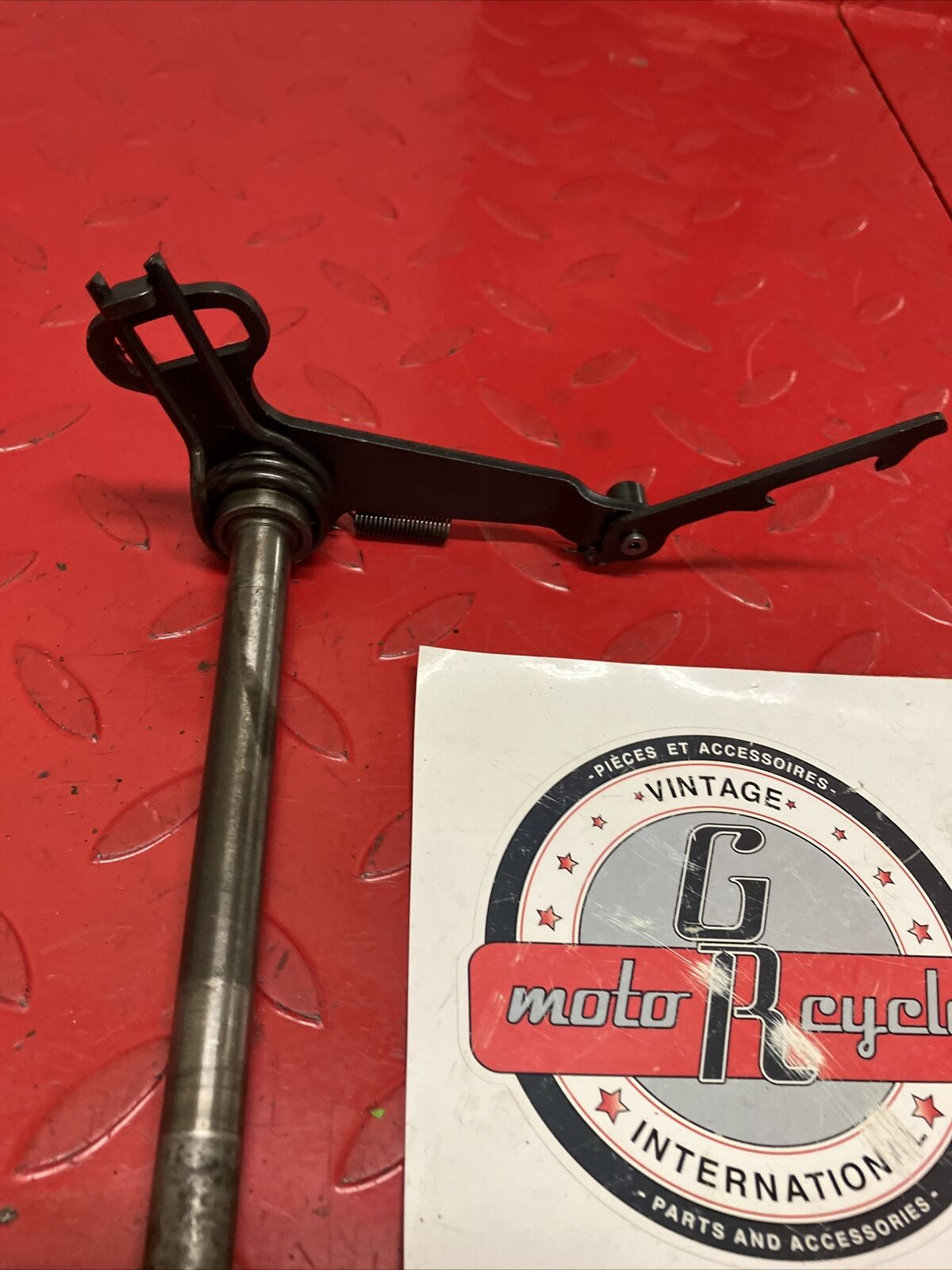 Suzuki RV125 1973 transmission gearshift gear shift shaft TC125