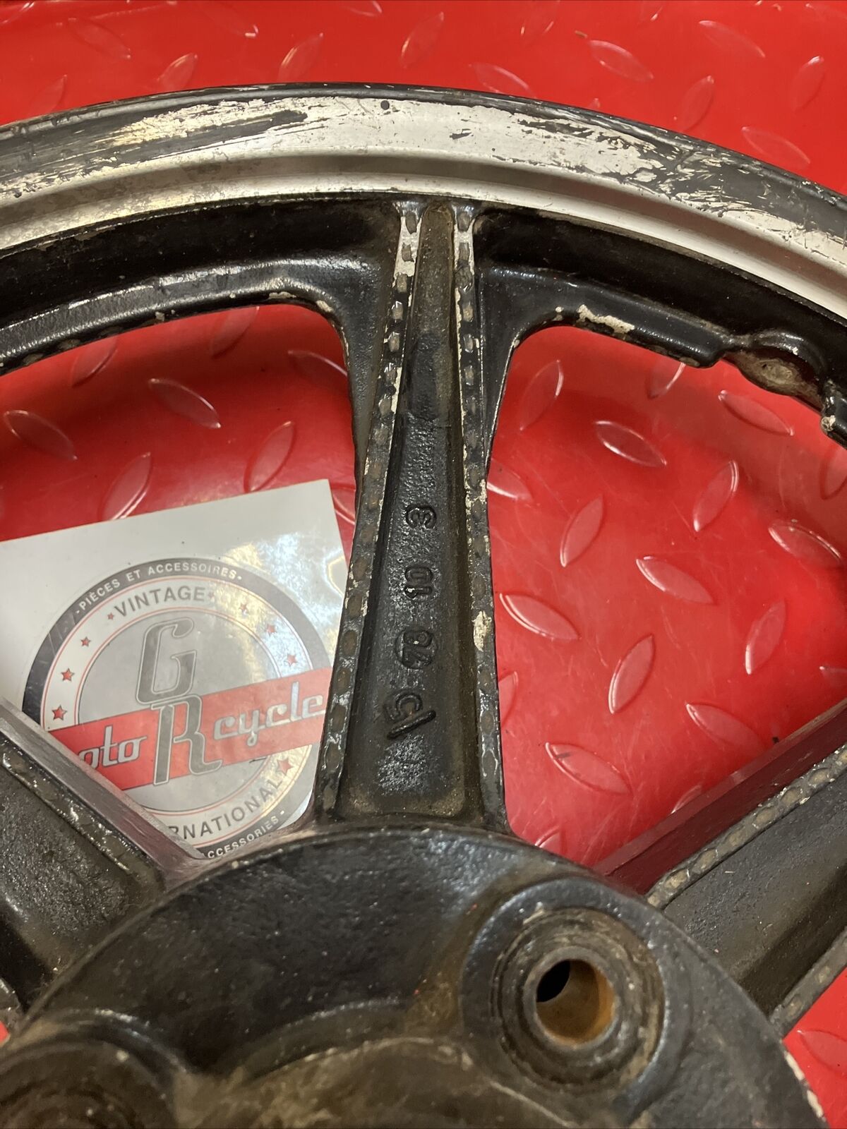 Yamaha RD400 1977 Rear wheel 1976 2