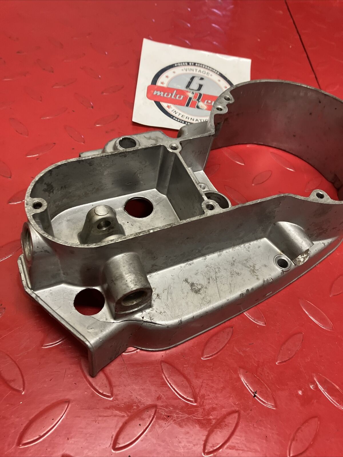 Suzuki TC125 1972 Left crankcase stator cover 1973 1974
