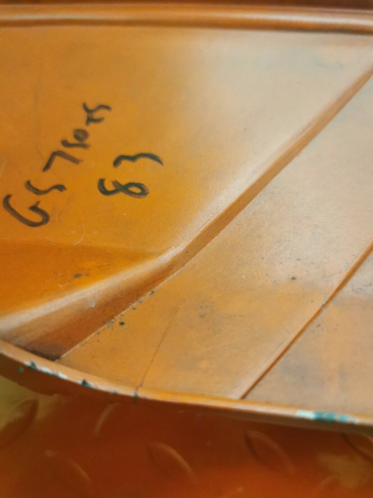 Suzuki GS750ES 1983 right side cover panel fairing 2