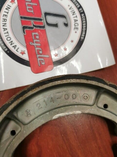 NOS Yamaha BRAKE SHOE KIT SET 214-W2535-00-00 SUB 3GW-W2535-00-00 SUB 3GW-W Y103