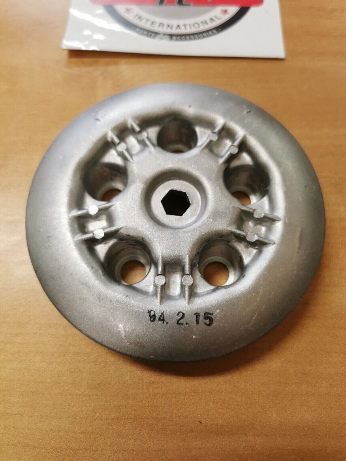 NOS YAMAHA DT175 IT125 YZ100 RT80    PLATE PRESSURE 1  1W1-16351-00-00   Y43