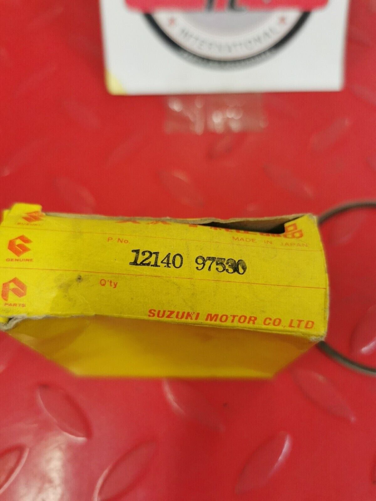 NOS SUZUKI PISTON RING SET 12140-97310 SUB BY 12140-97311 S12