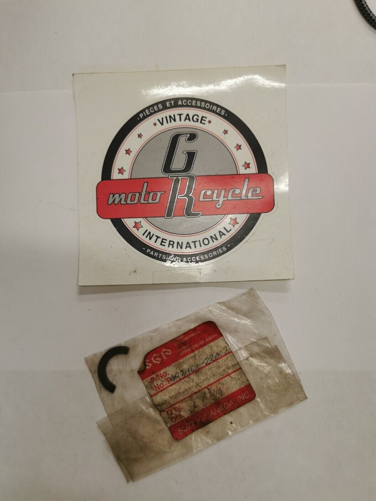 NEW NOS SUZUKI LTA450 CAM SHAFT C RING 09390-22002-000 S29