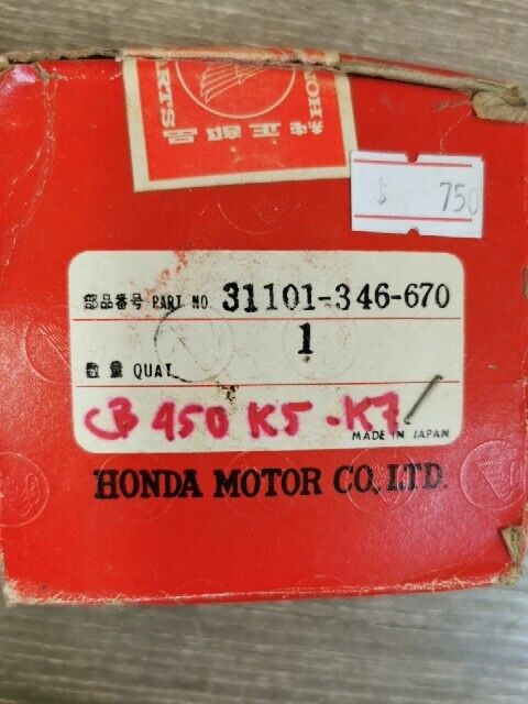 NOS HONDA CB450C5 CB450 1972 - 1974 ROTOR 31101-346-670 H81