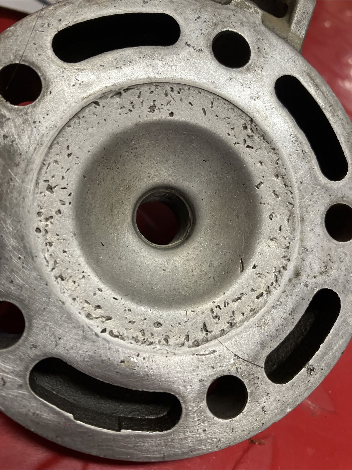 Honda CR125R 1987 cylinder head jug barrel cover